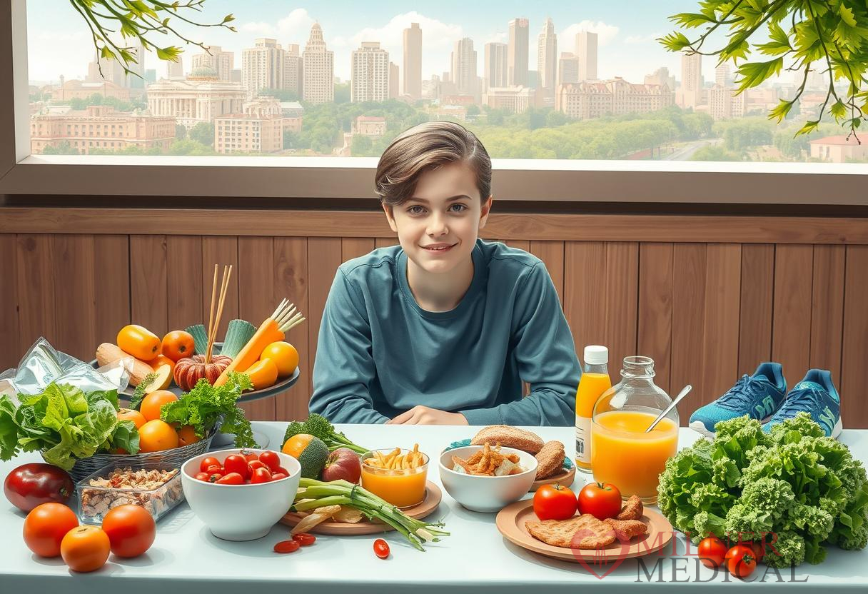 Illustration for section: Харчування та спосіб життя - вживання шкідливих продук - лікування акне харків